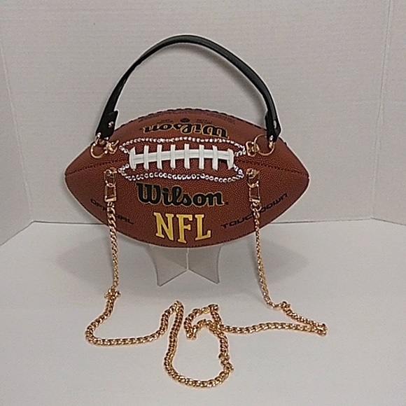HANDMADE BLING BLING Football Purse 🏈 - Picture 3 of 17